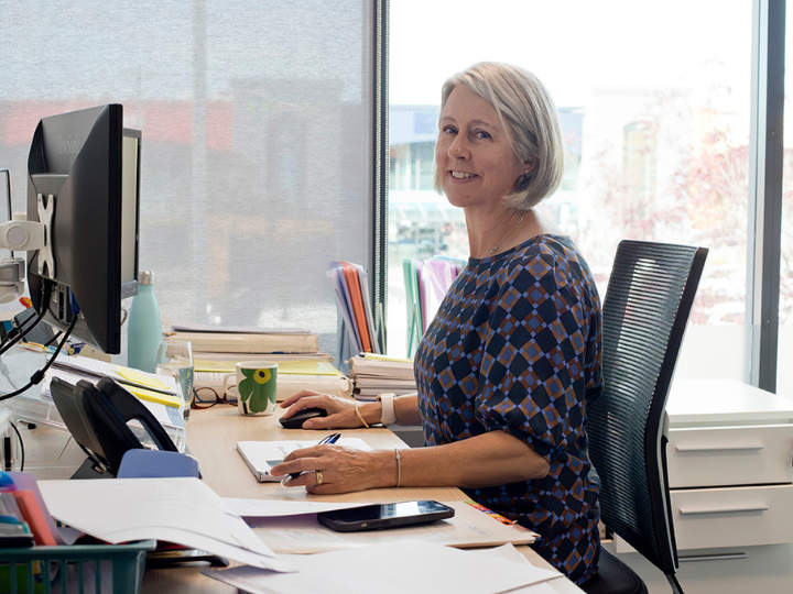 Picture of Corcoran French employee demonstrating legal expertise and working at Christchurch law practice.